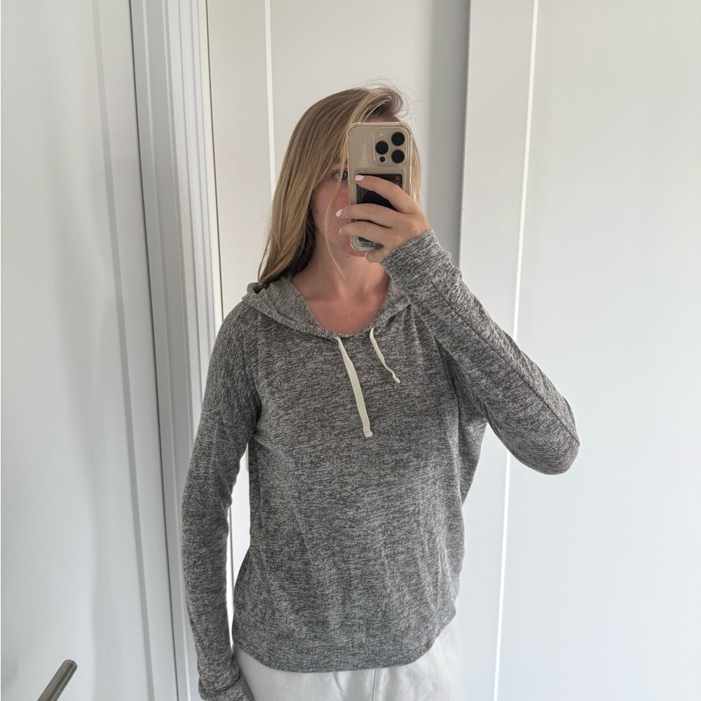 Salt and Pepper Comfortable Women's Drawstring Hoodie